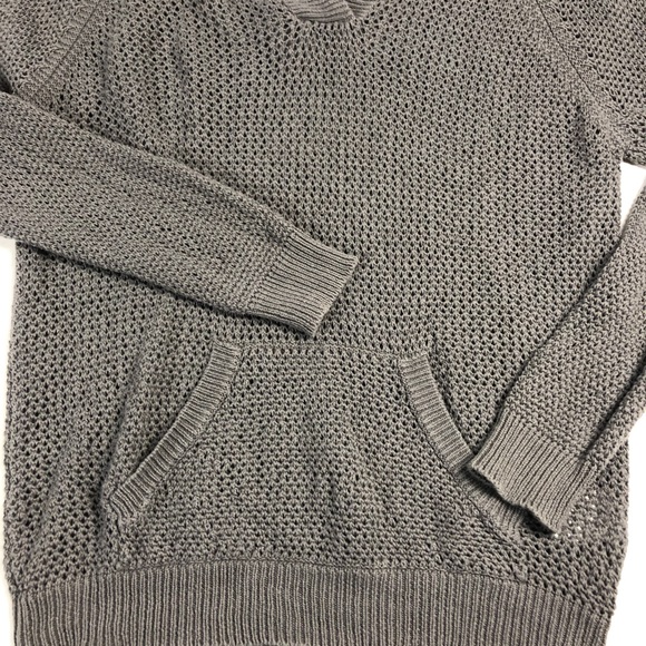 Shirt 469 | Anthropologie | Gray Knit Hoodie - Picture 2 of 5